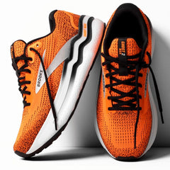 Tenis Brooks Ghost Max 2 Hombre Naranja