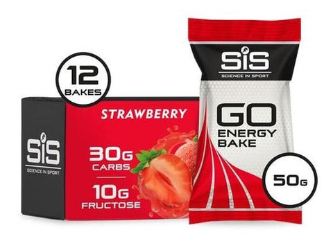 Suplemento Sis Bake Go Energy Strawberry 50 gr