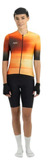 Jersey Ciclismo M/C Safetti Goldhour Mujer