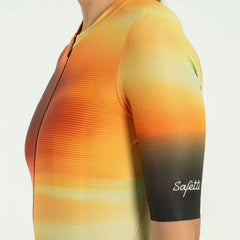 Jersey Ciclismo M/C Safetti Goldhour Mujer