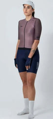 Jersey Ciclismo M/C Safetti Leggero Berrymilk Mujer