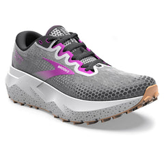 Tenis Brooks Caldera 6 Mujer Gris/Morado