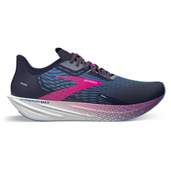 Tenis Brooks Hyperion Max Mujer Azul Marino/Rosa Brillante