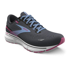 Tenis Brooks Ghost 15 Mujer Gris/Morado