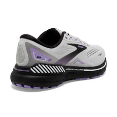 Tenis Brooks Adrenaline GTS 23 Mujer Gris/Negro/Morado