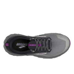 Tenis Brooks Cascadia 17 Mujer Ostra/Perla/Morado