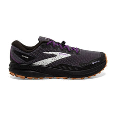 Tenis Brooks Divide 4 GTX Mujer Gris/Negro/Morado