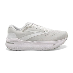 Tenis Brooks Ghost Max Mujer Gris/Blanco