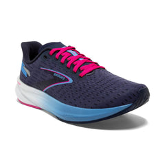 Tenis Brooks Hyperion Mujer Azul/Rosado