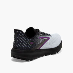 Tenis Brooks Launch 10 Mujer Negro/Blanco/Violeta