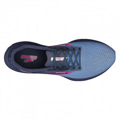 Tenis Brooks Launch 10 Mujer Azul/Negro/Coral Fuego