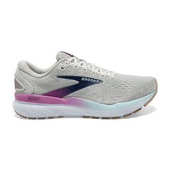 Tenis Brooks Ghost 16 Mujer Gris/Morado