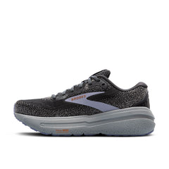Tenis Brooks Ghost Max 2 Mujer Negro/Morado