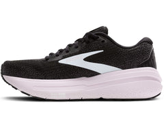 Tenis Brooks Ghost Max 2 Mujer Negro/Blanco