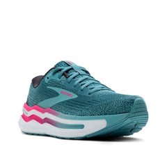 Tenis Brooks Ghost Max 2 Mujer Agua Marina