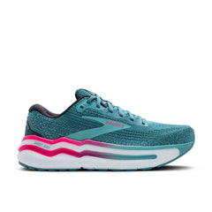 Tenis Brooks Ghost Max 2 Mujer Agua Marina
