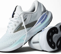 Tenis Brooks Adrenaline GTS 24 Mujer Blanco/Azul