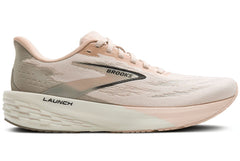 Tenis Brooks Launch 11 Mujer Beige