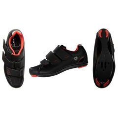 Zapatilla Ciclismo Ruta GW STAGE NEGRO/ROJO