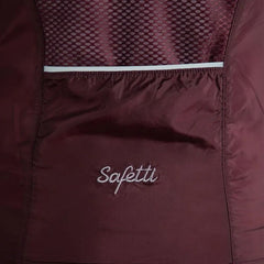 Chaleco Ciclismo Safetti Tivoli Hombre Vino