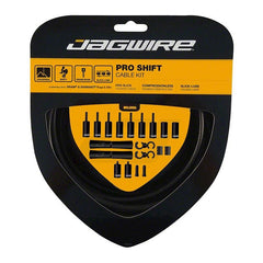 Kit Funda y Guaya de Cambios Jagwire Pro 2X Negro Stealth