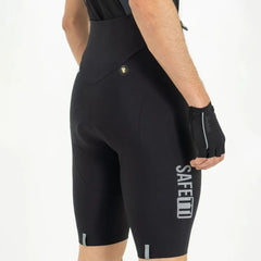 Pantaloneta de Ciclismo C/T Safetti Girona Hombre Nero