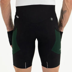 Pantaloneta de Ciclismo C/T Safetti Evans Cargo Hombre Verde