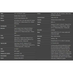 Bicicleta MTB Liv Tempt 3 29 23 Negro