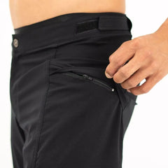 Pantaloneta Running Safetti Hombre Aventura Negra