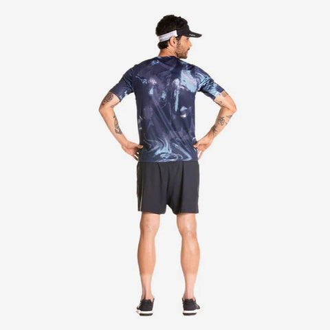 Camiseta Running M/C Safetti Profondo Hombre Blu