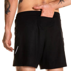 Pantaloneta Running Safetti Hombre Mezzanotte Negra