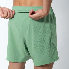 Pantaloneta Running Safetti Hombre Venturi Lgt Pistachio