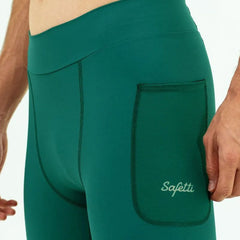 Pantaloneta Running Safetti Titán Hombre Esmeralda