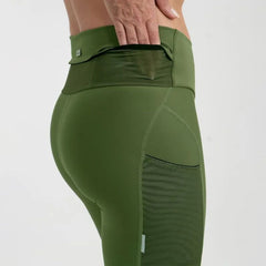 Pantaloneta Running S/C Safetti Titán 2.0 Mujer Oliva