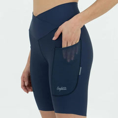 Pantaloneta Running Safetti Titán Mujer Marinho
