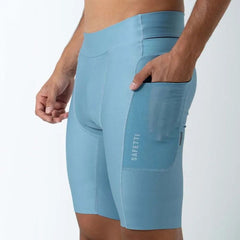 Pantaloneta Running Safetti Titán 2.0 Hombre Azul Polvo