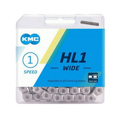 Cadenilla KMC 1 VEL 1/2X1/8 100L HL1 Cromada KM