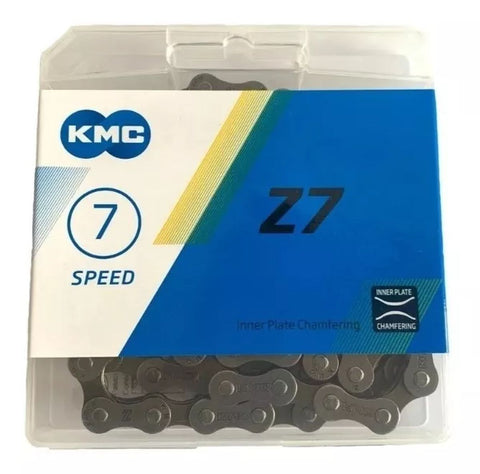 Cadenilla KMC Z7 1/2*3/32*116 Eslabones 7 Velocidades
