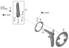 Plato Shimano FC-09 Dura Ace NJ 11 Vel Negro