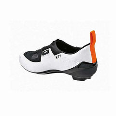 Zapatilla Ciclismo Ruta Dmt KT1 Blanco/Negro