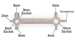 Multiherramienta ParkTool en Acero