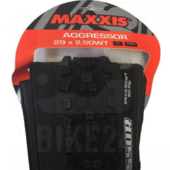 Llanta Maxxis Aggressor 29X2.50WT-60Tpi Dual Exo/Tr