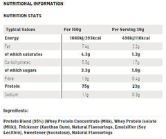 Suplemento SIS Powder Whey Protein Vainilla 1 kg