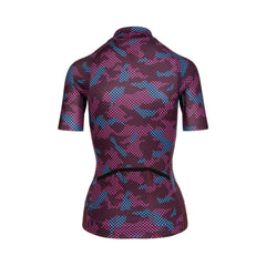 Jersey Ciclismo Bioracer Maillot Epic Camo21 Mujer Burdeos