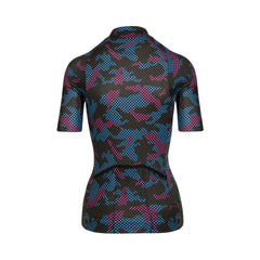 Jersey Ciclismo Bioracer Maillot Epic Camo21 Mujer Azul Oliv