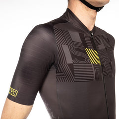 Jersey Ciclismo Bioracer Epic Hombre LifeIsNotaRace B-Yellow