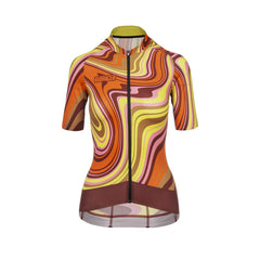 Jersey Ciclismo Bioracer Epic Mujer Liquid Lola Yellow