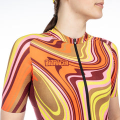 Jersey Ciclismo Bioracer Epic Mujer Liquid Lola Yellow
