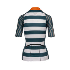 Jersey Ciclismo Bioracer Epic Le Cabine Mujer Petrol-Beige