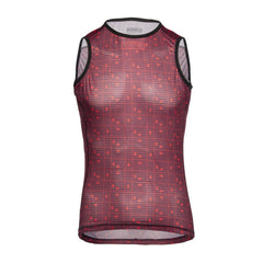 Jersey Ciclismo M/S Bioracer Interior Breeze Hombre Bordeaux